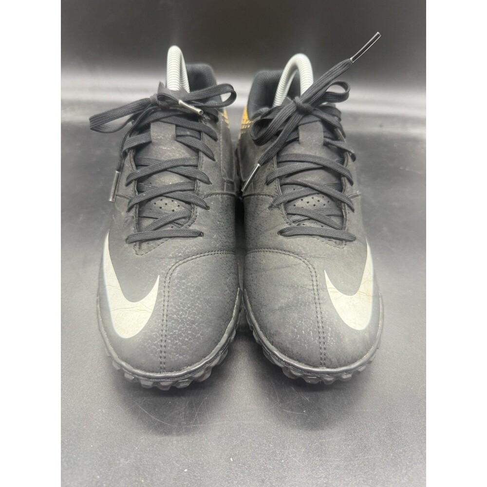 Mens Nike Bomba X Indoor Soccer Shoes 826186-077 Black Gold Mens Size 7 EUC - Picture 3 of 7